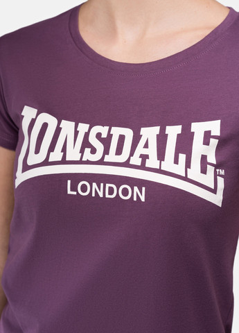 Темно-фіолетова демісезон футболка Lonsdale CARTMEL
