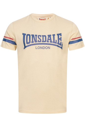 Бежевая футболка Lonsdale CREICH