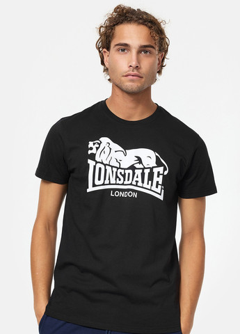 Чорно-біла демісезонна комплект 2 футболки Lonsdale COLLESSIE