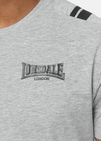 Серая футболка Lonsdale CULRAIN