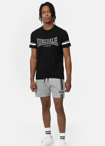 Черная футболка Lonsdale CREICH