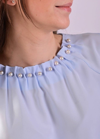 Блакитна демісезонна блуза Anastasimo