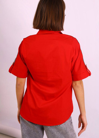 Красная демисезонная блуза Anastasimo