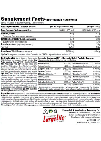 Протеин Whey-Pro FUSION 2300 g /77 servings/ Melon Yoghurt Amix Nutrition (258000000)