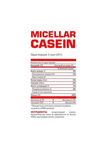 Протеин Casein 700 g /23 servings/ Choco Cherry Nosorog Nutrition (257999906)