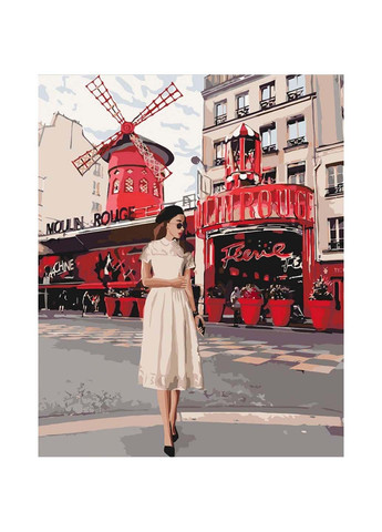 Картина по номерам Moulin Rouge 40х50 см Идейка (258021583)