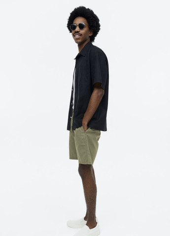 Хлопковые шорты H&M regular fit (258025159)