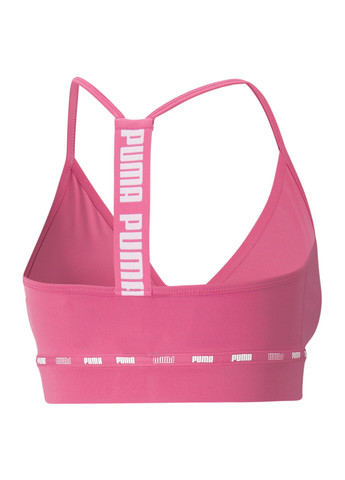 Рожевий бра strong strappy training bra women Puma поліестер, еластан