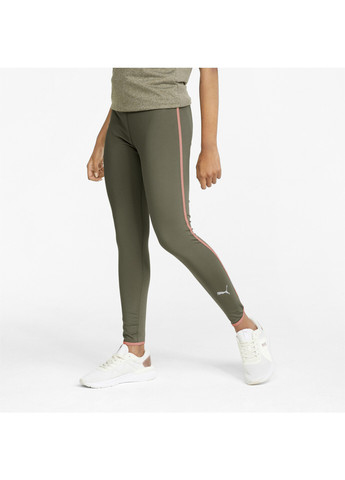Зеленые демисезонные легинсы modern sports women's leggings Puma