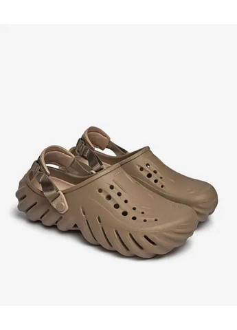 Сабо крокси Crocs echo clog khaki (258022907)