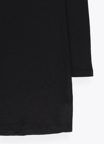 Черное кэжуал платье-поло в рубчик для беременных Missguided однотонное
