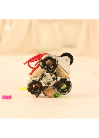 Развивающая игрушка Бизикуб "Дорожный" 5х5х5 см No Brand (258032870)