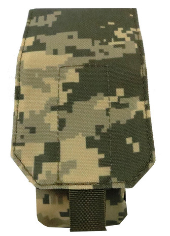 Армійський підсумок для двох автоматних магазинів, ріжків АК піксель ЗСУ 9х22х6 см Ukr Military (258033663)