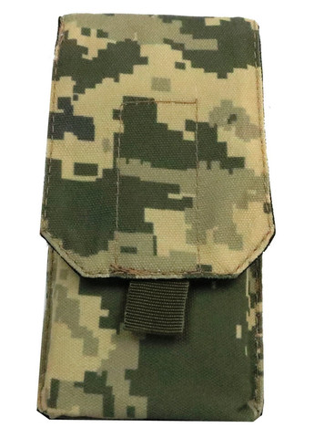 Армейский подсумок для мобильного телефона, смартфона пиксель ВСУ 9,5х18,5х2 см Ukr Military (258032591)