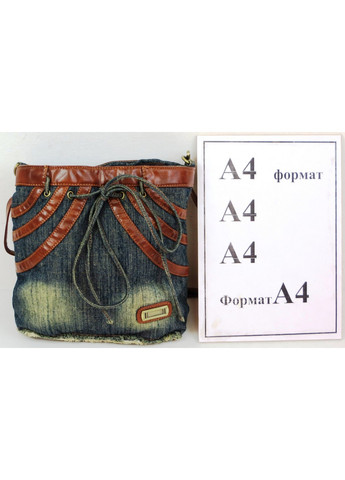 Джинсовая сумка в форме женской юбки 28х24х8 см Fashion (258033414)