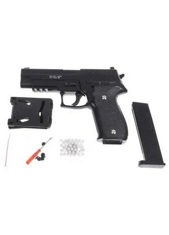Детский пистолет на пульках "Sig Sauer 226" с кобурой 27х19х5 см Galaxy (258030850)