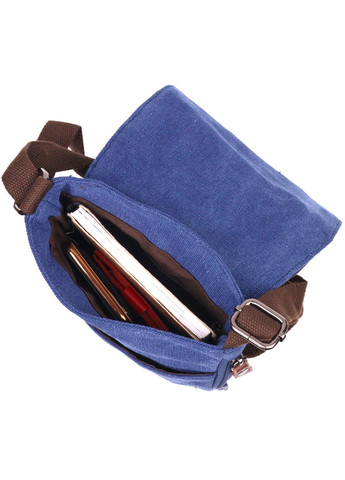 Увлекательная мужская сумка из текстиля 19х14х2 см Vintage (258030784)