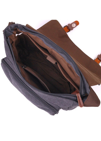 Сумка для ноутбука с клапаном текстильная мужская 36х33х10 см Vintage (258031674)