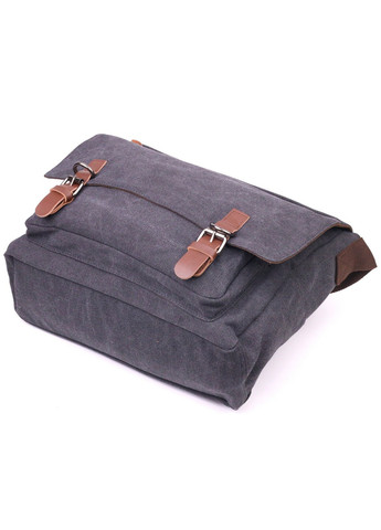 Сумка для ноутбука с клапаном текстильная мужская 36х33х10 см Vintage (258031674)