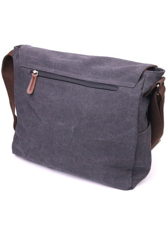 Сумка для ноутбука с клапаном текстильная мужская 36х33х10 см Vintage (258031674)