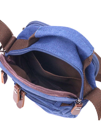 Чоловіча сумка із щільного текстилю практична 15х20х8 см Vintage (258031688)