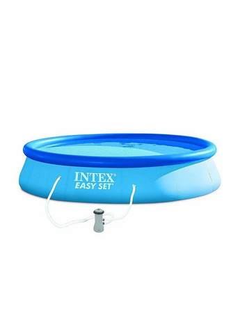 Надувной бассейн семейный 7290 л 396х84 см Intex (258030761)