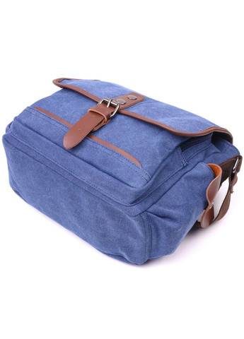 Увлекательная горизонтальная мужская сумка из текстиля 17х24х13 см Vintage (258032806)