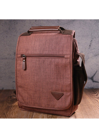 Чоловіча сумка з текстилю ємнісна 15х32х8 см Vintage (258030778)