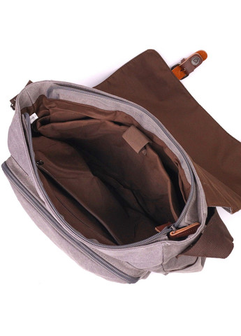 Мужская сумка для ноутбука из текстиля емкостная 36х33х10 см Vintage (258030783)