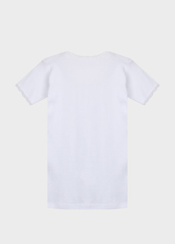 Белая летняя футболка Anit