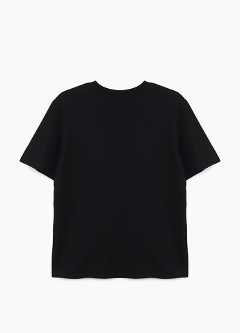 Черная всесезон футболка PEPPER MINT
