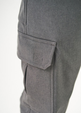 Серые повседневный демисезонные прямые брюки UKM