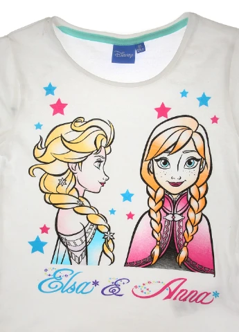 Біла літня футболка Disney