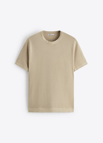 Песочная футболка Zara