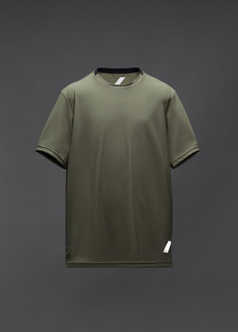 Хакі (оливкова) футболка Zara