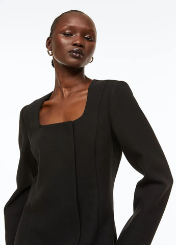 Піджак-сукня H&M чорний