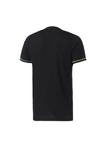 Черная футболка x first mile graphic running tee men Puma