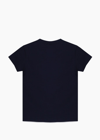 Темно-синяя летняя футболка Ecrin