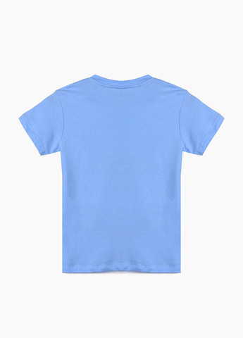 Блакитна літня футболка Ecrin