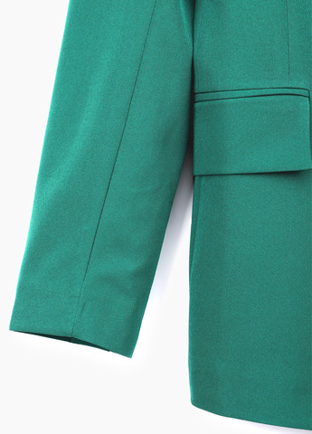 Зеленый женский пиджак On mee однотонный - демисезонный