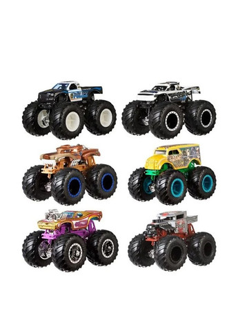 Набор из 2 машинок-внедорожников серии Monster Trucks Hot Wheels (258120330)