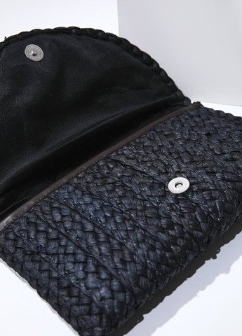 Чорний плетений клатч Gepur (258095075)
