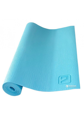 Килимок для йоги PVC YOGA MAT блакитний 173x61x0.4см LiveUp (258131900)