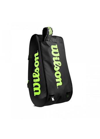Тенісний Чохол Super Tour 3 Compartment Black/Green Wilson (258138001)
