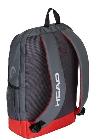 Тенісний рюкзак CORE BACKPACK ANRD Сірий/Червоний (283-421A) Head (258140563)