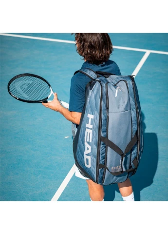 Тенісний чохол DJOKOVIC 12R MONSTERCOMBI ANBK Чорний/Синій (283-242) Head (258143220)