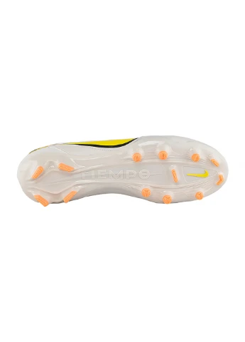 Белые бутсы legend 9 academy fg/mg белый 45.5 Nike