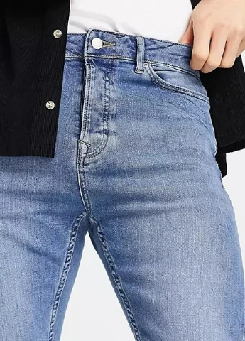 Синие демисезонные джинсы Topman