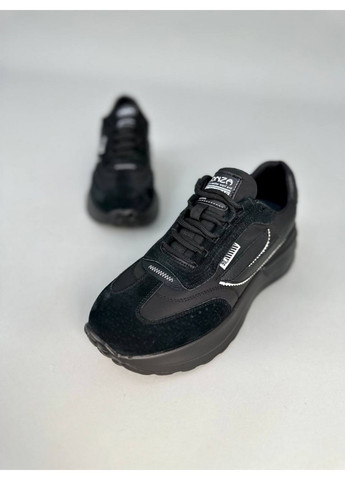 Жіночі кросівки з нейлону 40 VZUTIK чорні демісезони (258162465)