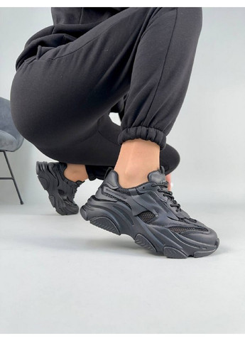 Жіночі шкіряні кросівки 36 VZUTIK чорні демісезони (258162340)